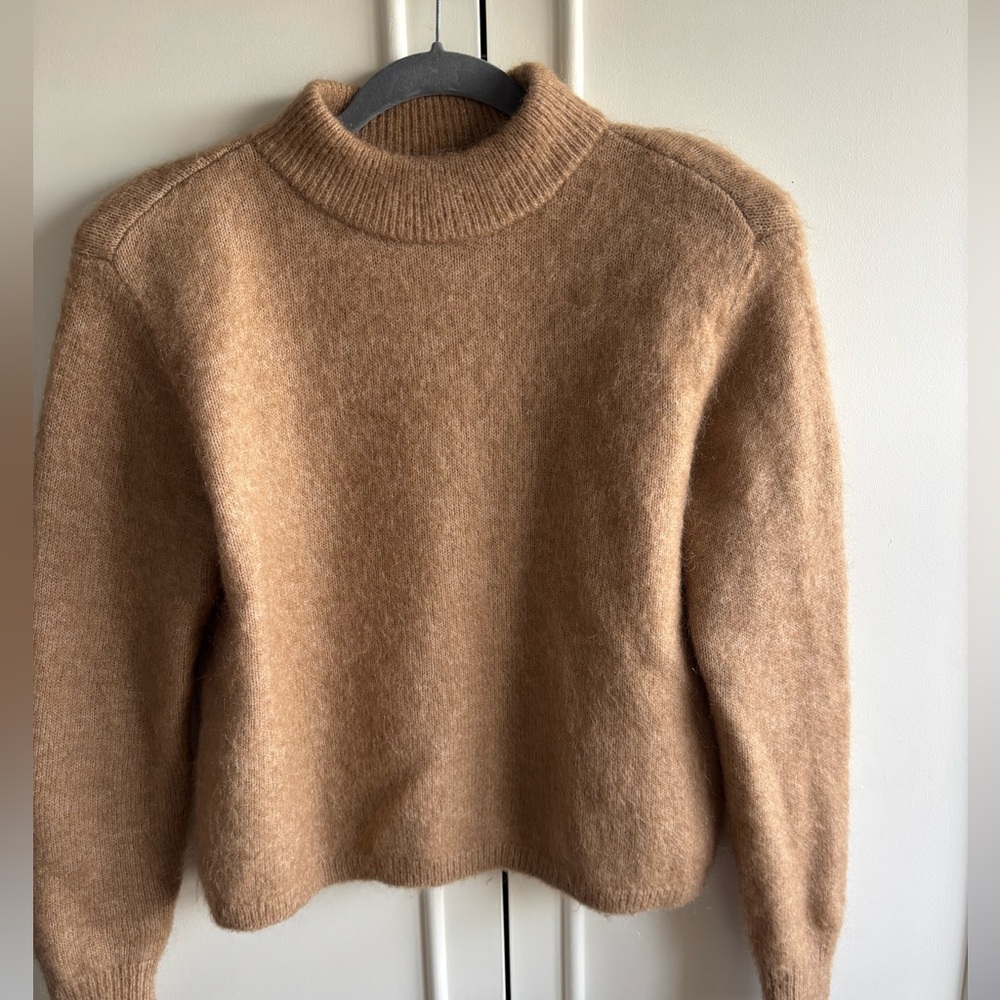 H&M Camel Knit Sweater, size Med